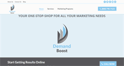 Desktop Screenshot of demandboost.com